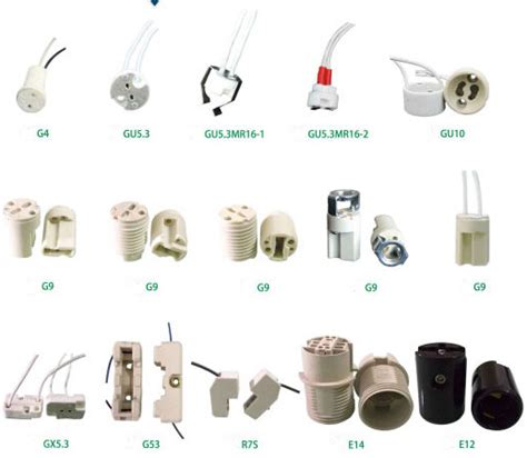Ceramic G4 Bi Pin Light Bulb Sockets Factory Price