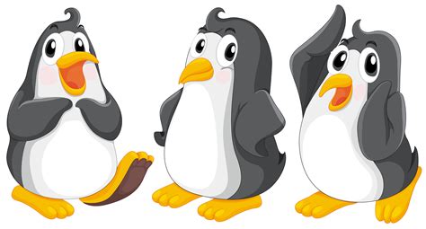 Clipart Cute Cartoon Clipart Cute Penguins Some Vector Penguins My Xxx Hot Girl