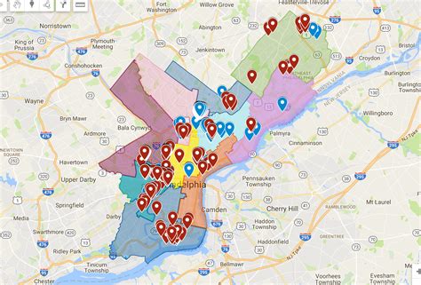Map The Koz Properties Proposed For Each City Council District