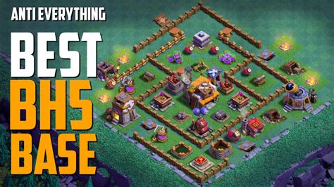 Clash Of Clans Builder Hall 5 Bh5 Base Anti Everything Builder