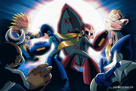 Mega Man And Proto Man Brothers In Arms Poster Etsy