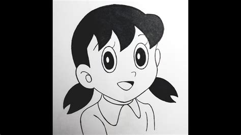 Drawing Shizuka Step By Step Shorts Youtube