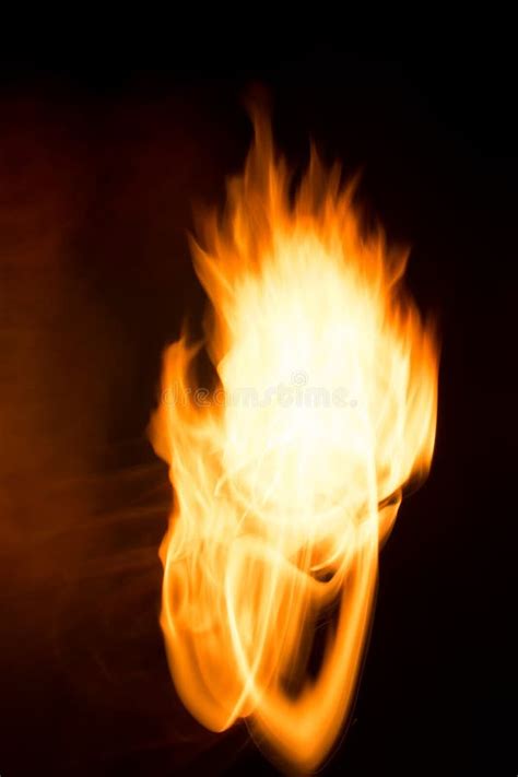 Fire With Simultaneous Motion Blur Stock Photo Image Of Blaze Flame