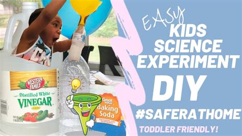Easy Diy Science Experiments For Kids Stayhome Learn Withme 🧨💥