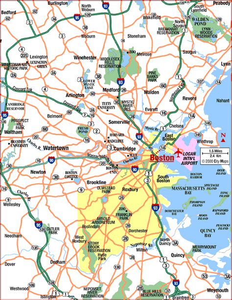 26 Map Of Boston Metro Maps Online For You