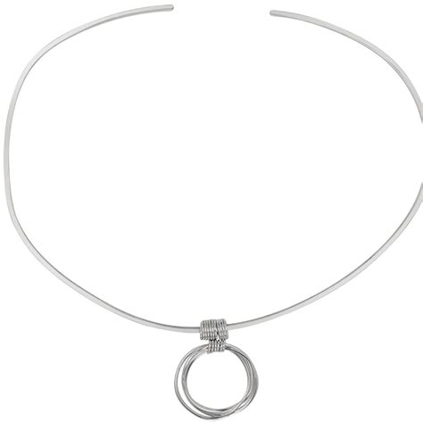 Winifred Mobius Rings Necklace Necklace Stylish Necklace Sterling