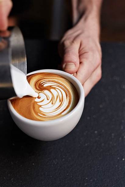 Coffee Latte Barista Break Hands Nyc Cafe
