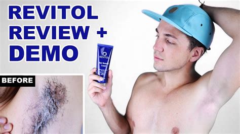 Revitol Review Demo Removing Armpit Hair Youtube
