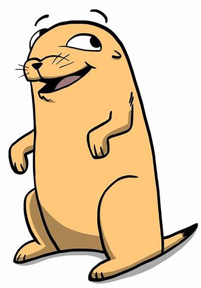 Otter River Otters Dog Cartoon Hybrid Drawings