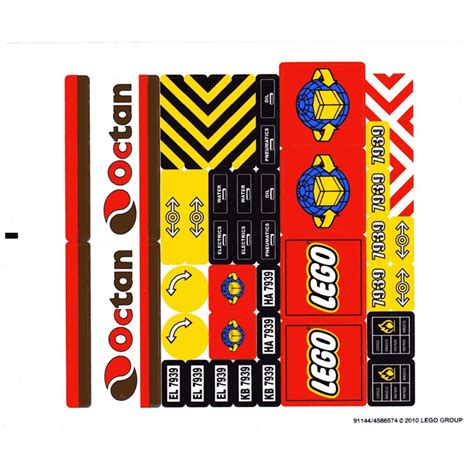 Lego Sticker Sheet For Set 7939 91144 Brick Owl Lego Marketplace