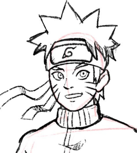 How To Draw Naruto A Step By Step Guide