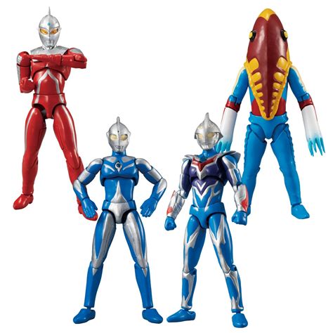 Chodo Ultraman 9 Ultraman Set Of 10