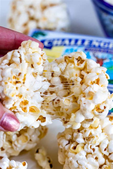 Easy Popcorn Balls Recipe With Marshmallows Crazy For Crust