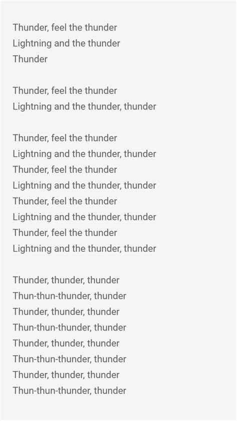 Thunder Just Lyrics Imagine Dragons For Android Apk