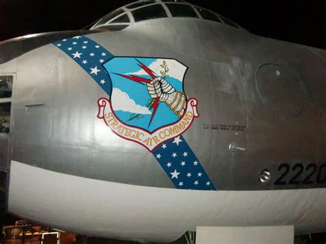Convair B 36 With Strategic Air Command Shield Shot At The National
