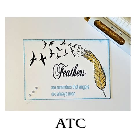 Feather & Birds - Crackerbox Stamps