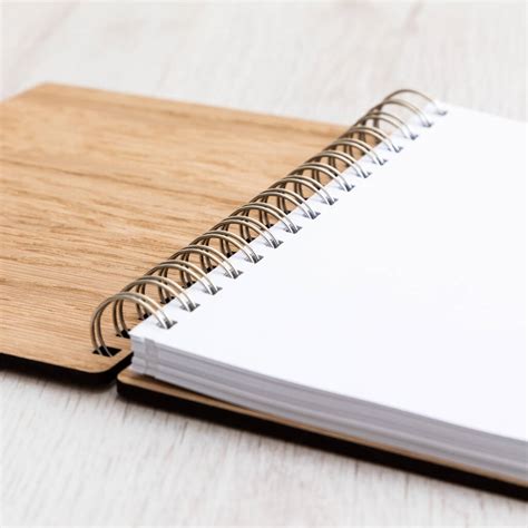 Personalised Wooden Journal Notebook By Mirrorin | notonthehighstreet.com