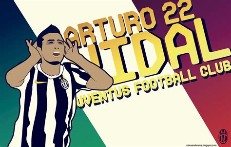 Arturo Vidal Juventus Funny Cartoon Serie A Italy Hd