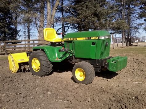 John Deere 420 Garden Tractor For Sale