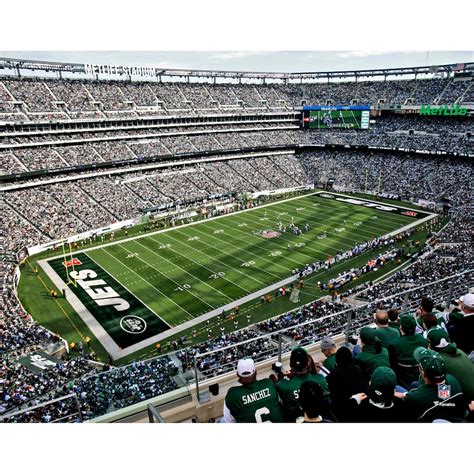 New York Jets Unsigned Metlife Stadium Photograph