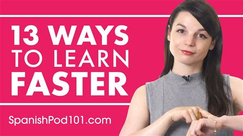 13 Effective Ways To Learn Spanish Faster Youtube