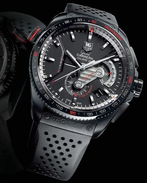 The tag heuer grand carrera calibre 8 rs grand date gmt (ref. Swiss Tag Heuer Grand Carrera 36 Replica Watches