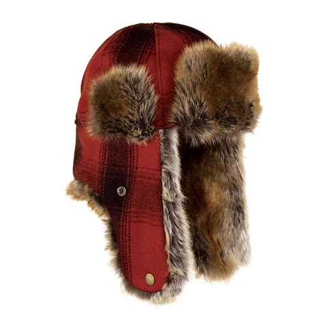 Stormy Kromer Northwoods Trapper Hat Insulated Wool Winter Hat With