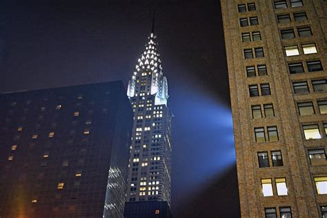 Spotlight On The Chrysler Building Photograph By Jeffrey Friedkin Pixels