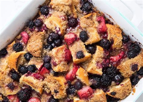 Overnight French Toast Casserole With Berries I Heart