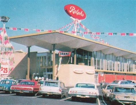 Ralphs Supermarket On Sunset Boulevard In Hollywood Fresh Off A 1965