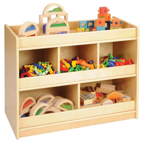 Carolina Wooden 5 Cubby Storage Center For Maximizing Classroom Space