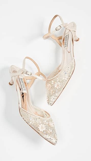 Badgley Mischka Iris Kitten Heel Pumps Shopbop