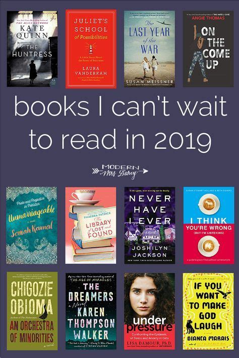 23 Books I Cant Wait To Read In 2019 Modern Mrs Darcy Books Book