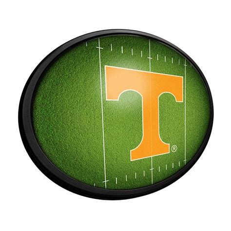 Tennessee Volunteers On The 50 Oval Slimline Lighted Wall Sign The