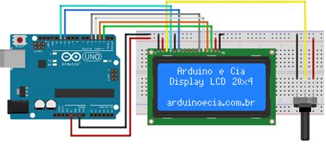 Como Usar Display Lcd 20x4 Com Arduino Arduino E Cia