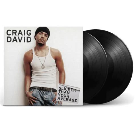 Craig David Slicker Than Your Average Reissue 2lp Set The Vinyl