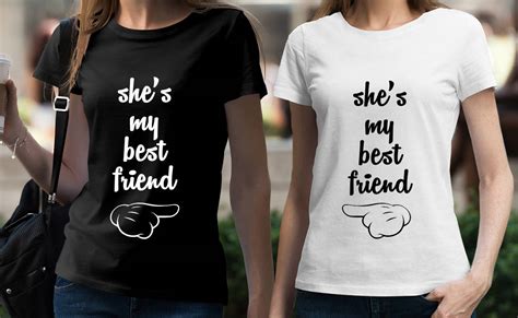 Best Friend Shirts Set Of 2 Bff Tshirts Set Tumblr Shirts Best