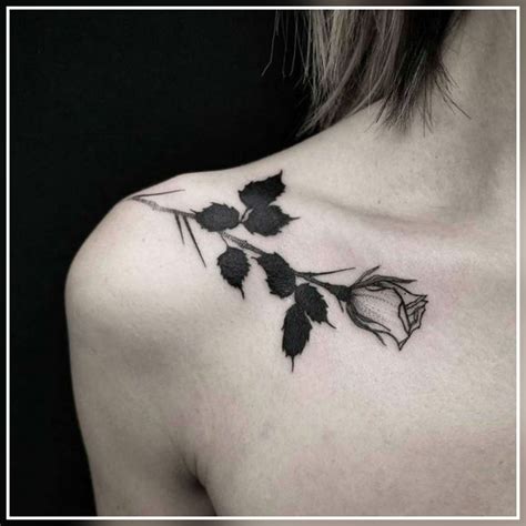45 Small Black Rose Tattoo Ideas Dövme Tattoo