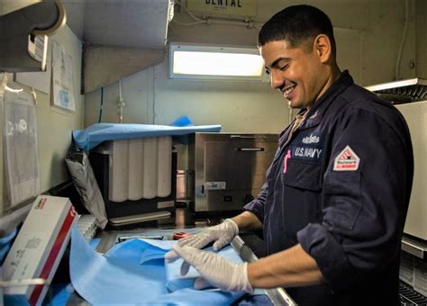 Us Navy Hospital Corpsman Helps Stock Aircraft Carrier Las Cruces