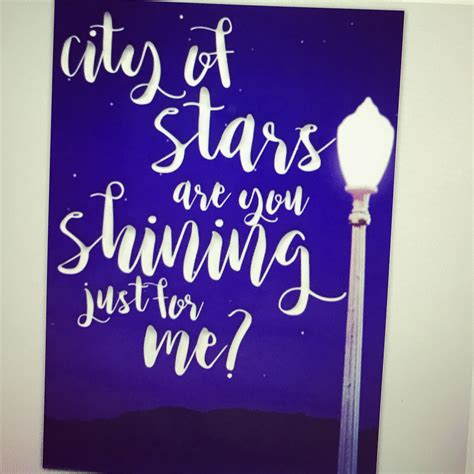 La la land is a highly philosophical movie with more layers than the onion in shrek 1. La La Land - City of Stars #lalalandquotes #lalaland #cityofstars #design #fonts | Chalkboard ...