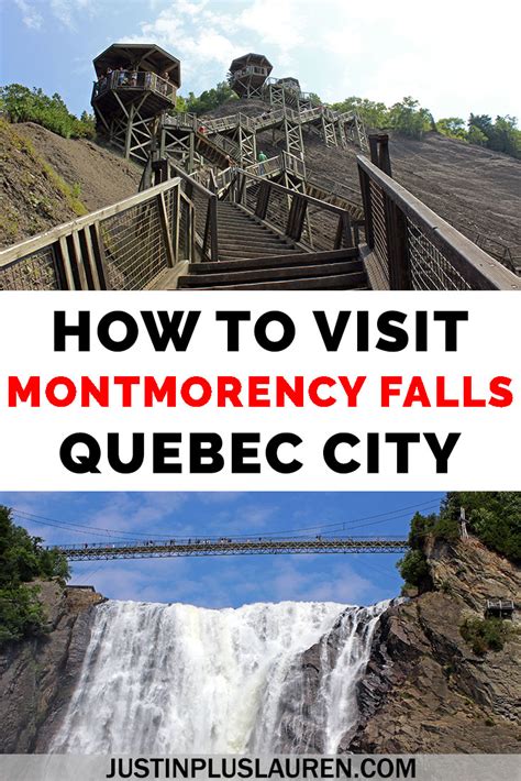 Montmorency Falls In Quebec City Is One Of The Most Beautiful