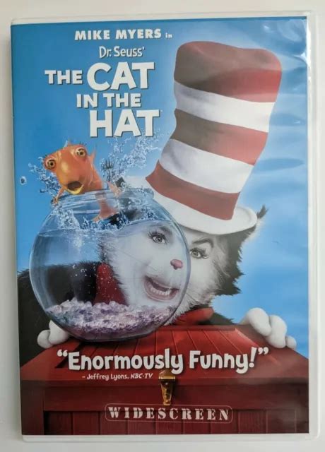 DR SEUSS THE Cat In The Hat DVD Widescreen Mike Myers