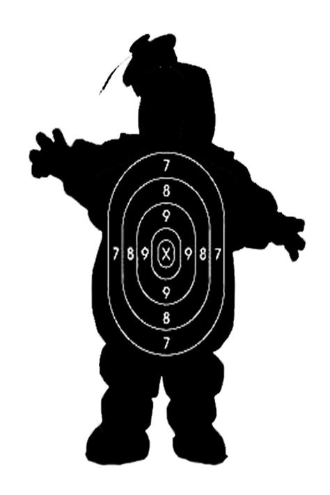 Free Printable Silhouette Targets At Getdrawings Free Download