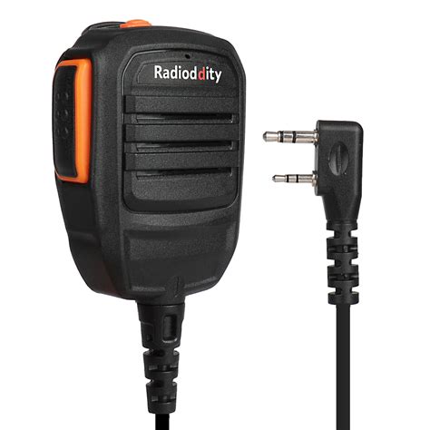 Radioddity Rs22 Speaker Mic For Radioddity Baofeng Tyt Wouxun Kenwood