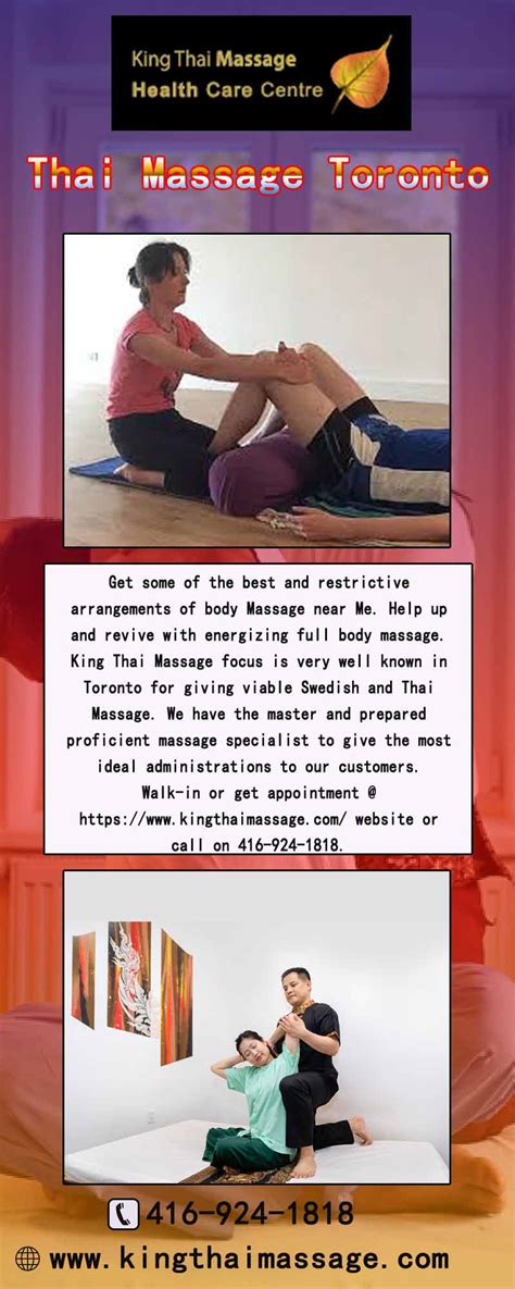 Full Body Thai Massage Near Toronto Book An Appointment Posts By