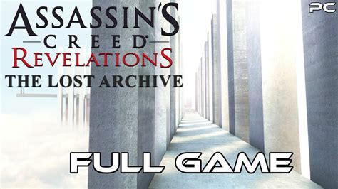 Assassin S Creed Revelations The Lost Archive Dlc Walkthrough Full
