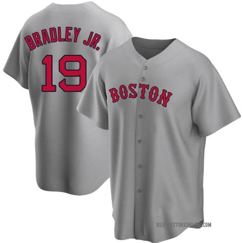 Jackie Bradley Jr Boston Red Sox Men S Replica Road Jersey Gray