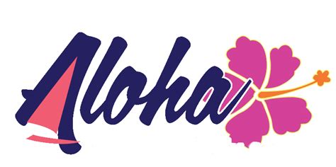 Aloha Logo Aloha Png Stunning Free Transparent Png Clipart Images