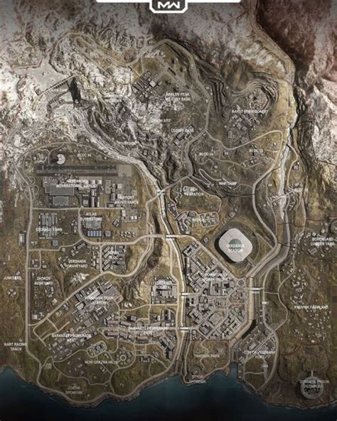 Call Of Duty Warzone Map And Named Locations Cultured Vultures