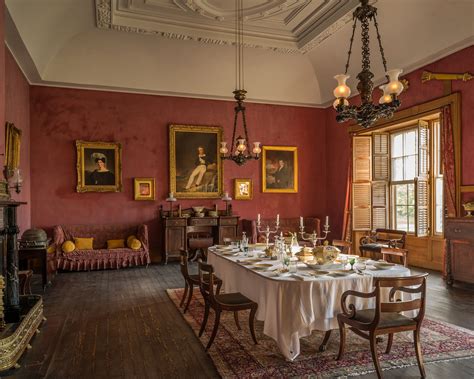 Victorian Dining Room At Hyde Hall Prior To Restoration Dining Room